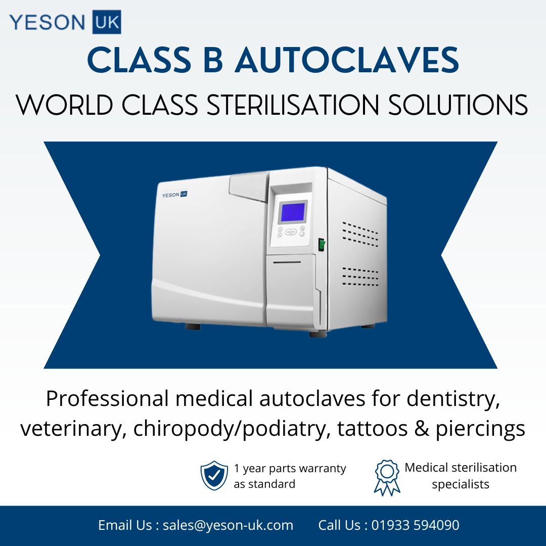 Class B Autoclaves: Why Your Practice Needs the Best Sterilisation Solutions