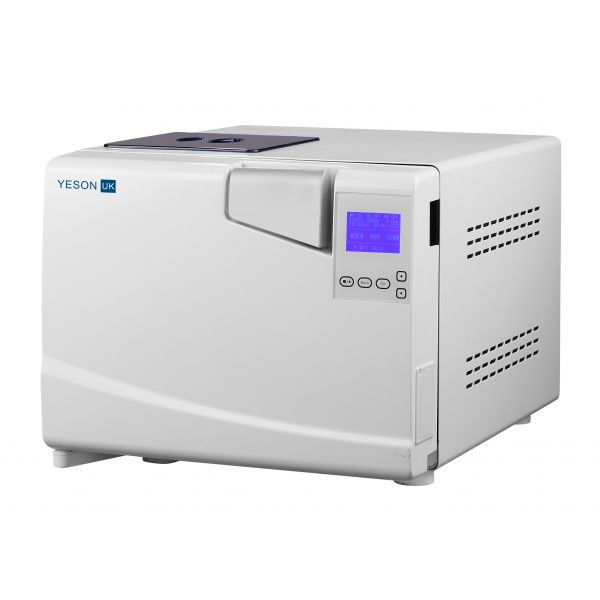 12L autoclave - front side view